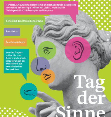 Plakat Tag der Sinne