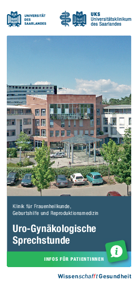 Infoflyer Urogyn&auml;kologische Sprechstunde