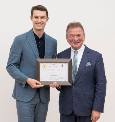 Drittplatzierter Dr. Jakob Stögbauer