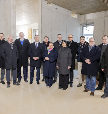 Gruppenbild Richtfest