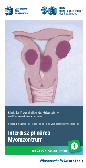 Infoflyer Myomzentrum