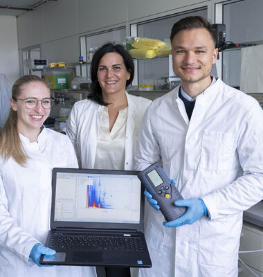 Im Forschungslabor der Kinderklinik des Universitätsklinikums des Saarlandes