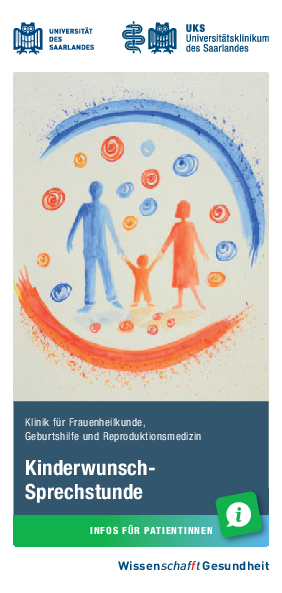 Infoflyer Kinderwunsch-Sprechstunde
